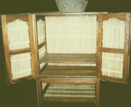 Bamboo design of TV cupboard (medium size)