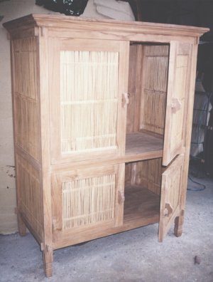 Bamboo design of TV Cupboard (big size)