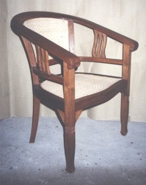 American type of Betawi Chair (ratan)