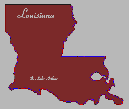 Map Of Louisiana