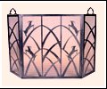 Wrought Iron Fireplace Screens