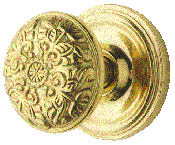 Brass doorknob and  Doorset