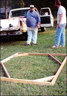 Framing the Pit Roof