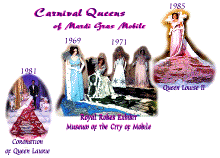 Mobile Mardi Gras Carnival Queens