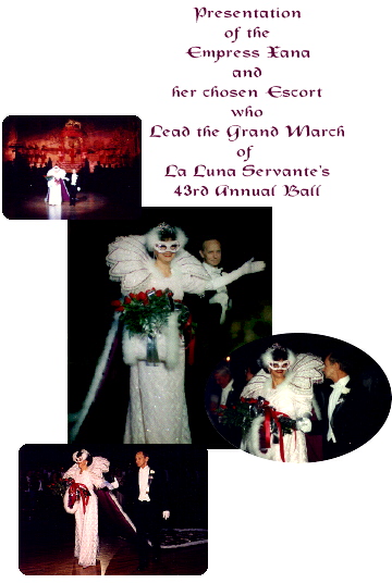 Mardi Gras Ball Queen, Empress Xana, Leads Mardi Gras Ball