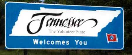 Tennessee Welcome Sign