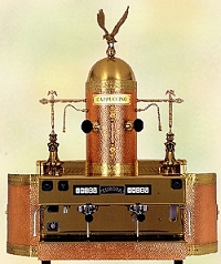 Copper Cappuccino Machine