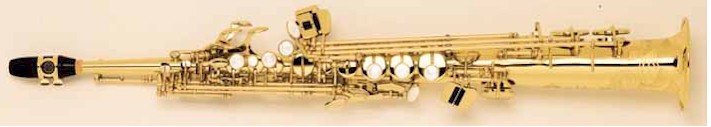 A Selmer straight soprano sax