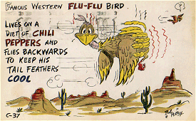 Flu-flu bird