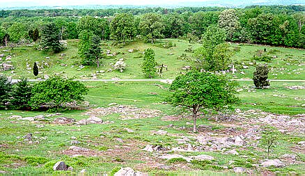 Looking Down From Little Round Top