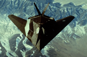 El F-117 en todo su esplendor