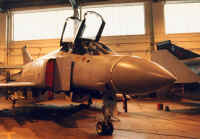 A Phantom in the hangar - (81267 bytes)