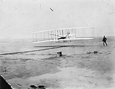 Wright Brothers' First Flight, Dec. 17, 1903