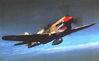 Curtiss P40 Kittyhawk (Color)