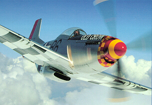 Caza Mustang P-51 (Color).