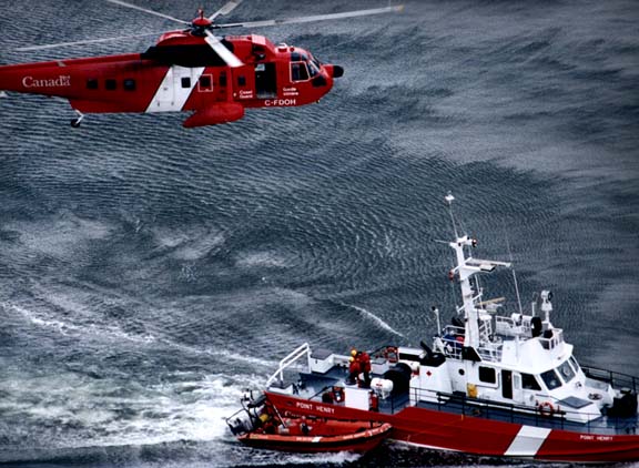 Point Henry CCG Cutter & the S61N