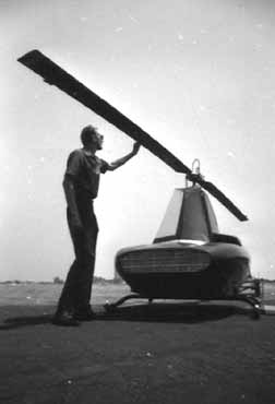 Inventor and Pilot of the Javelin, B.J. Schramm