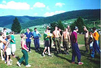 MEDEX Mine Awareness Camp Pavlovica Novi Travnik Bosnia 