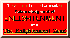 Award from The Enlightment Zone