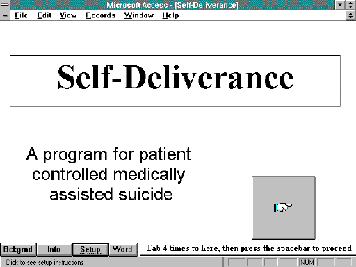 Self-Deliverance