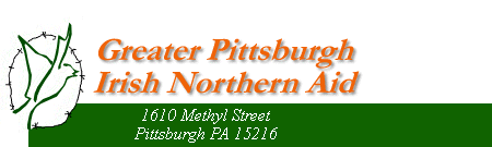 Greater Pittsburgh Irish Northern Aid