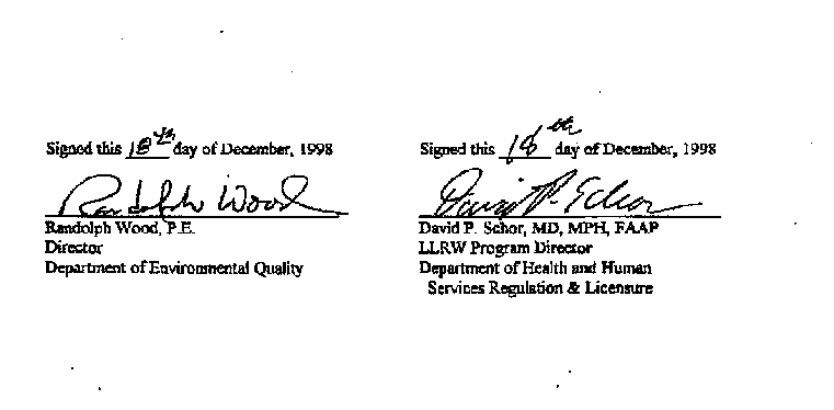 18 December 1998, Official Denial of US Ecology's License Application, page 15