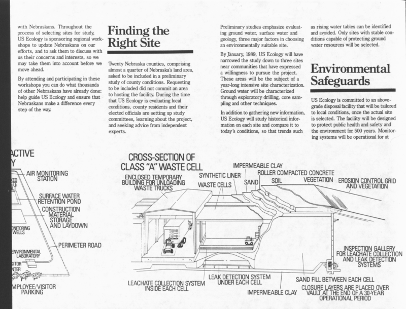 Here's what US Ecology was saying in 1988...