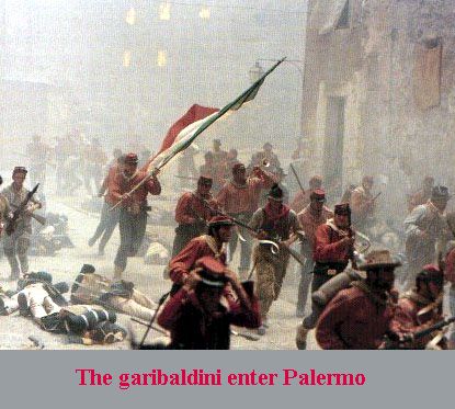 The garibaldini enter Palermo