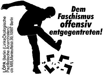 Dem Faschismus offensiv entgegentreten!