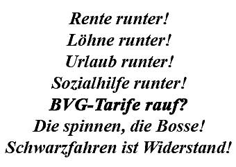 Rente runter! BVG-Tarife rauf?