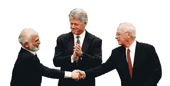 Rabin Hussein and Clinton