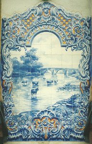 Ponte da Vala em Azulejo