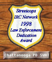 Law Enforcement Dedication Award