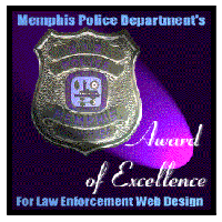 Memphis Police Award