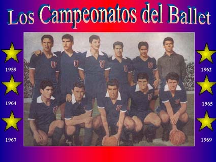 Fotografias y Estadsticas de los equipos campeones 