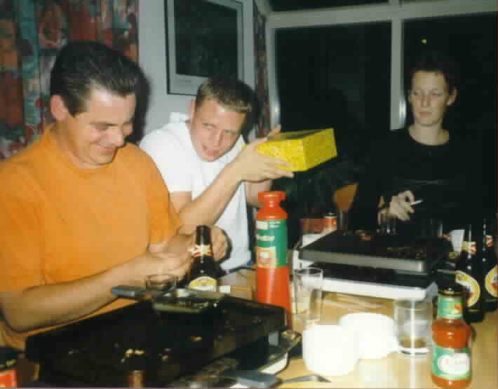 Peter (coach) en flixie (trainer) 1999, Braamt