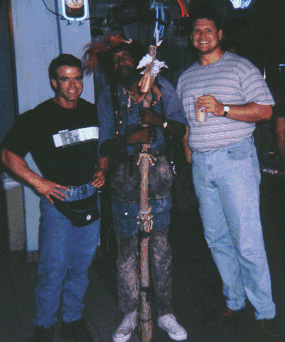 My best friend Brent and I in New Orleans with the VooDoo King!