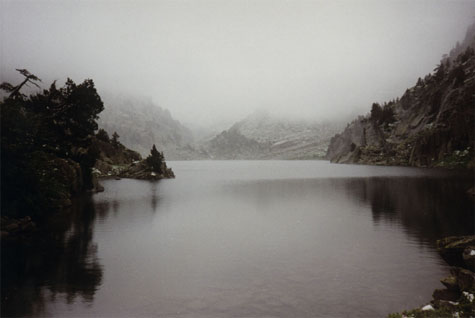 El Estany Negre, cerca del refugio de Ventosa