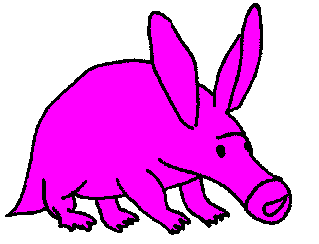 This is an aardvark