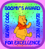 BOOMY'S  Award for Excellence