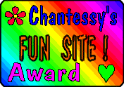 Chantessy's Cool Site Award