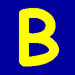 B