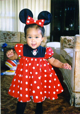 Justyce as Minnie Mouse