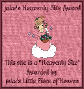 Jake's Heavenly Site Award