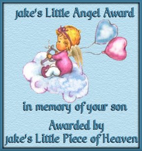 Jake's Little Angel Award - For a Son