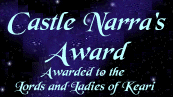 Castle Narra's Award