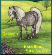 Krissy's Award of Excellence