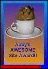 Abby's Awesome site Award