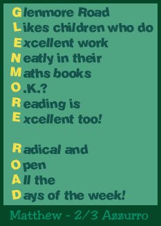 Acrostic Poem