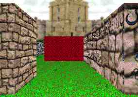 3D garden maze adventure game puzzle view.